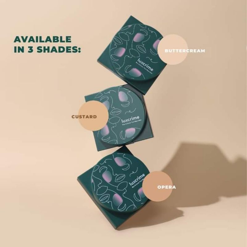 LUXCRIME Blur &amp; Cover Two Way Cake