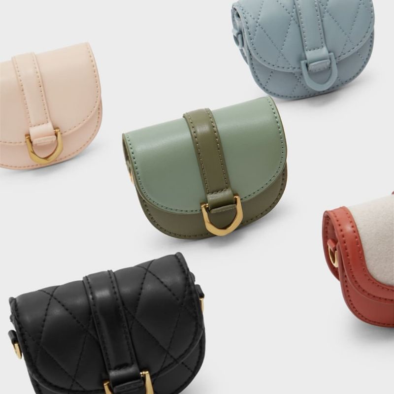 7.7 SALE | CK Micro Gabine Quilted Saddle Bag