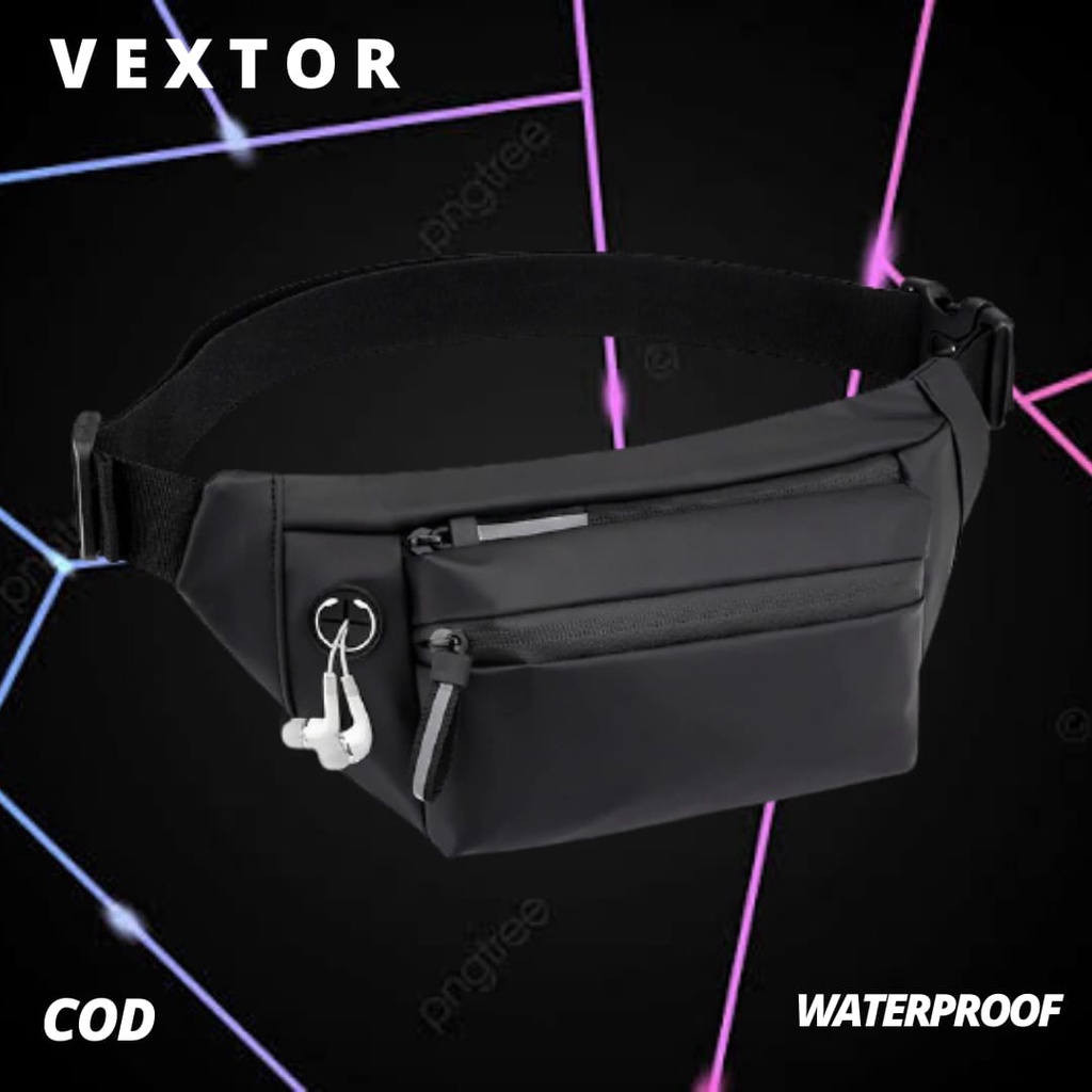 Tas Pria Tas Selempang Cowok New Arrival Best Seller Fashionable Y3C8 Waistbag Slempang Waist Bag Wa