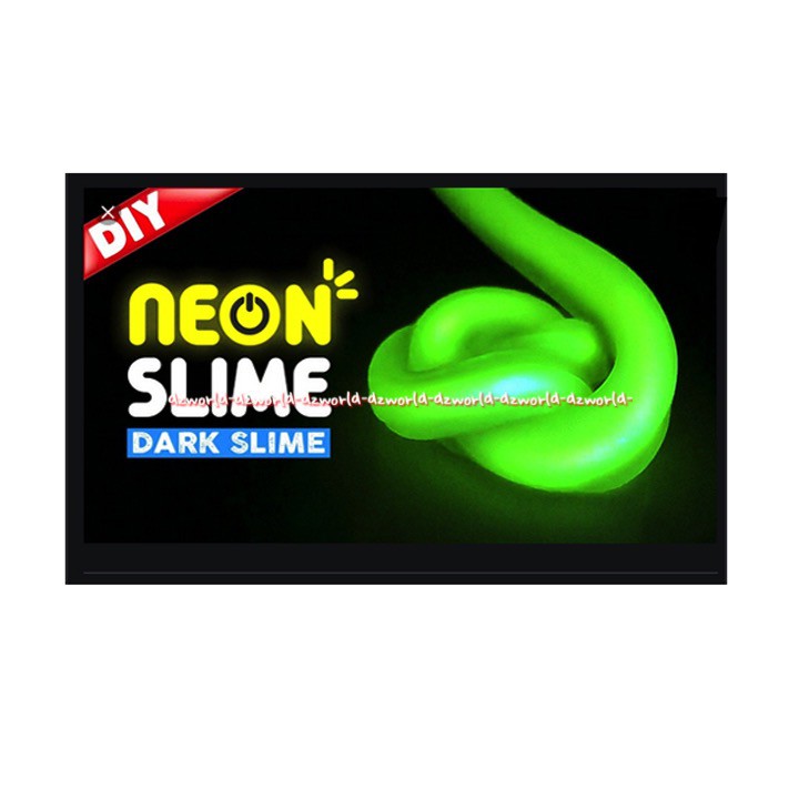 Craz Art Craz Slimy Creation Glow Mainan Slime Terang Membuat Bercahaya Crazart