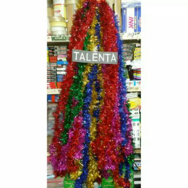 Slinger Warna - Rombai Pesta - Rombai Warna - Tinsel Party +-200cm