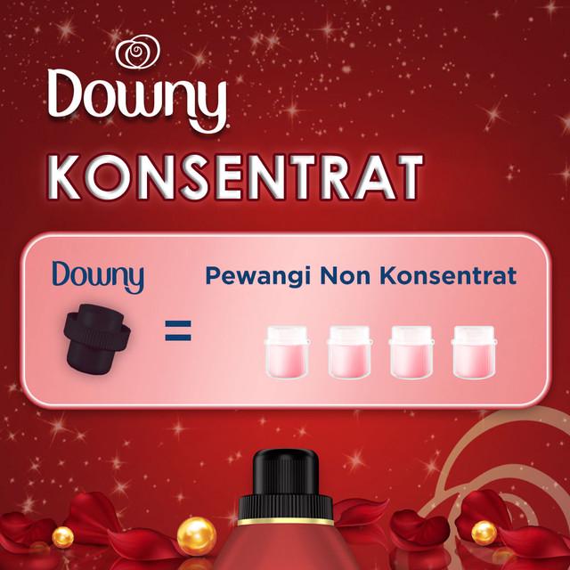 Downy Premium Parfum Passion Pewangi dan Softener Botol 900ml