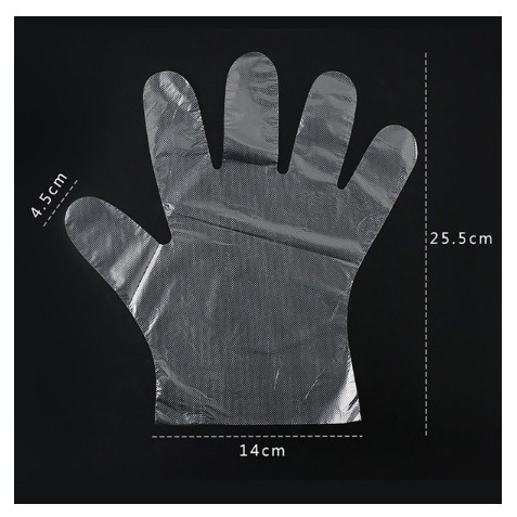 AND RT-72-STP Sarung Tangan Plastik Steril / Sarung Tangan Plastik 100 / Sarung Tangan Plastik Murah
