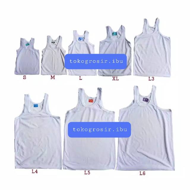 Kaos Dalam Singlet Anak Laki Laki Perempuan Polos Putih Kutung Anak Oblong Anak Singlet Anak Bayi Polos Murah