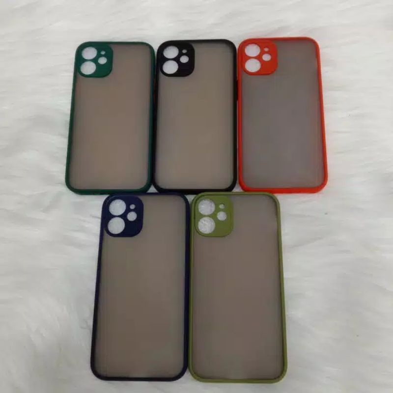 IPHONE 11/11 PRO/11 PRO MAX Case matte colored Dove pelindung camera