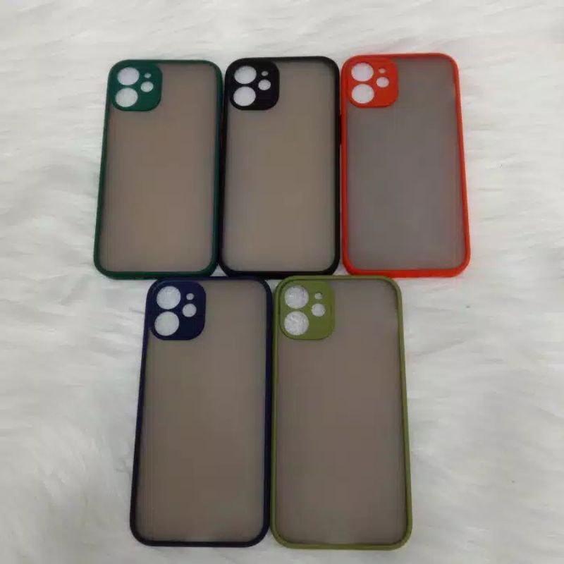 IPHONE 11/11 PRO/11 PRO MAX Case matte colored Dove pelindung camera