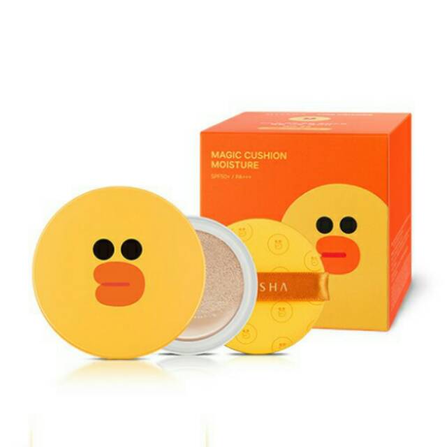 MISSHA Magic Cushion Moisture SPF 50++ +REFILL 1PC (LINE FRIEND SALLY)