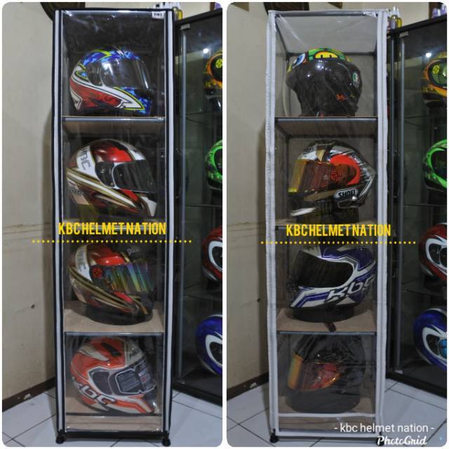  Rak  Helm  4 susun Shopee Indonesia