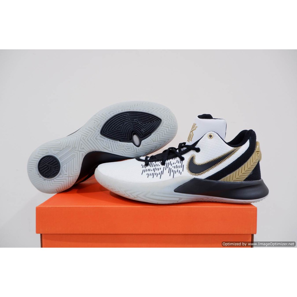 NIKE KYRIE FLYTRAP 2 LOW WHITE BLACK GOLD