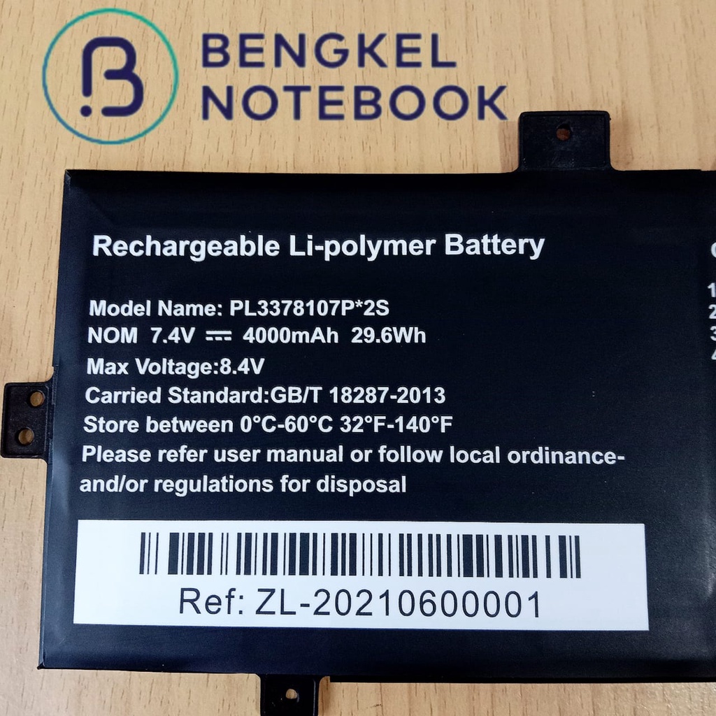 Baterai Axioo Mybook 11G M1169C M1169 NBAX21AAKRM8 NBAX21 PL3378107P*2S  NBAX197 NBAX1830 N1169 N1169POEA NBAX21AAKRM8 NBAX215