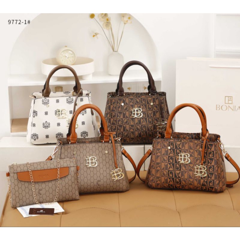TAS BONIA 2WAY MONTAIGNE BAG 9772-1 SEMIPREMIUM
