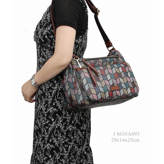 TAS WANITA IMPORT HOBO BAG 863#A093