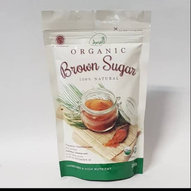 

Ansell organic brown sugar 100% organic brown sugar 150gr gula merah organik ansell gula nira gula palem organik organic palm sugar gula putih bubuk gula cokelat gula coklat gulaku sticks stik murah gula bubuk diabetes sehat vegan vegetarian natural alami