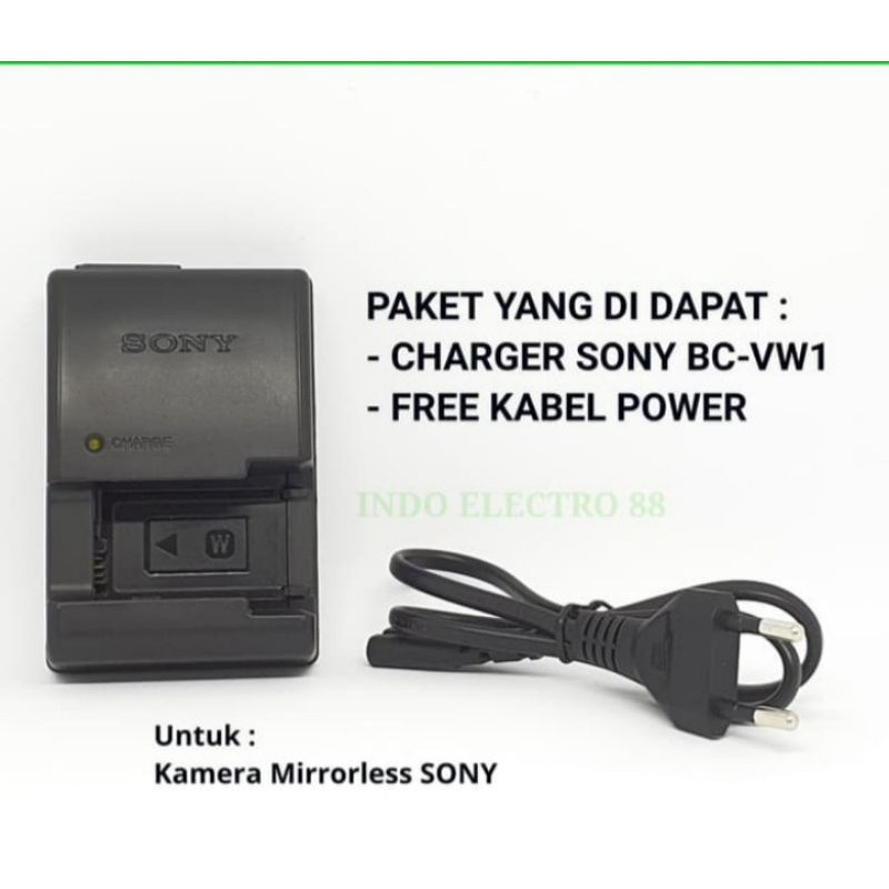 Charger kamera sony A5100