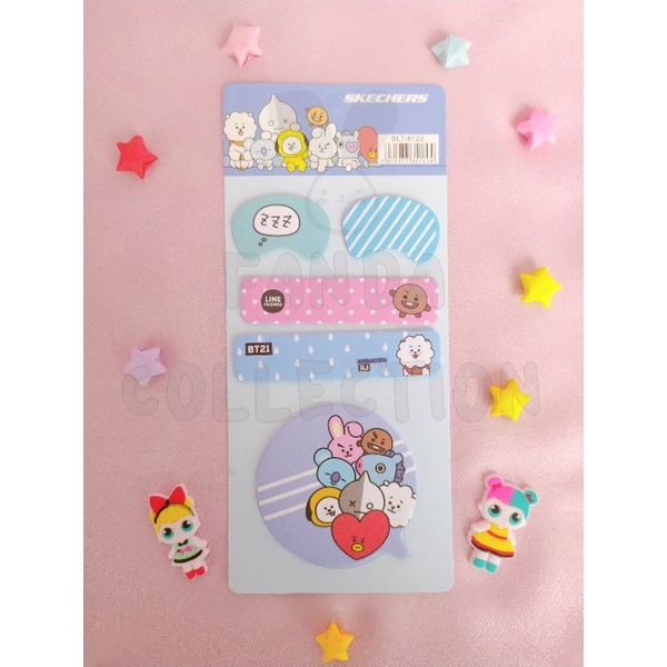 Jual Sticky Notes Premium Bts Bt Series Tempelan Kertas Catatan Memo Imut Lucu Notes