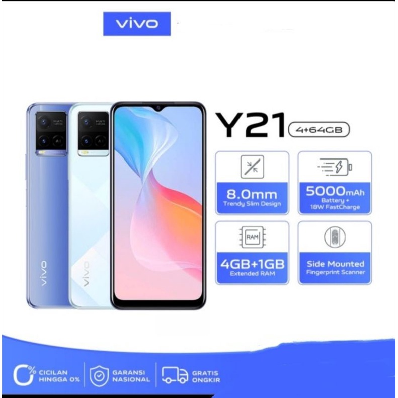 hp Vivo y21 ram 4/64GB