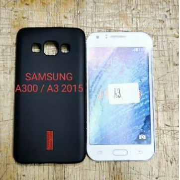 Silikon karet hitam soft case capdase Samsung a3 a300 a3 2015