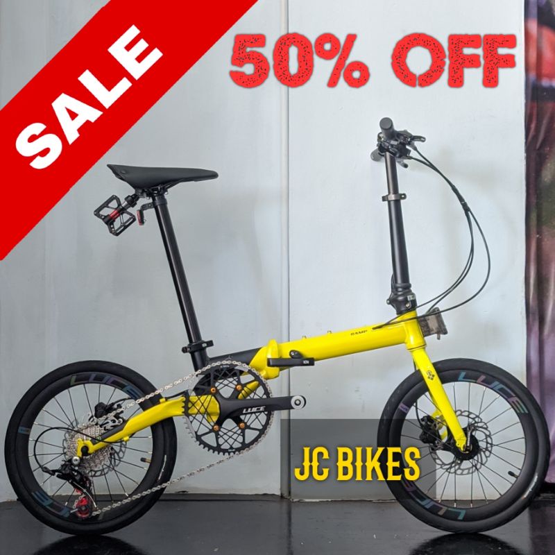 Sepeda Lipat Camp Hazy 11 Speed 16 Inch By Element Full Alloy, Hidrolik JANGKRIK 