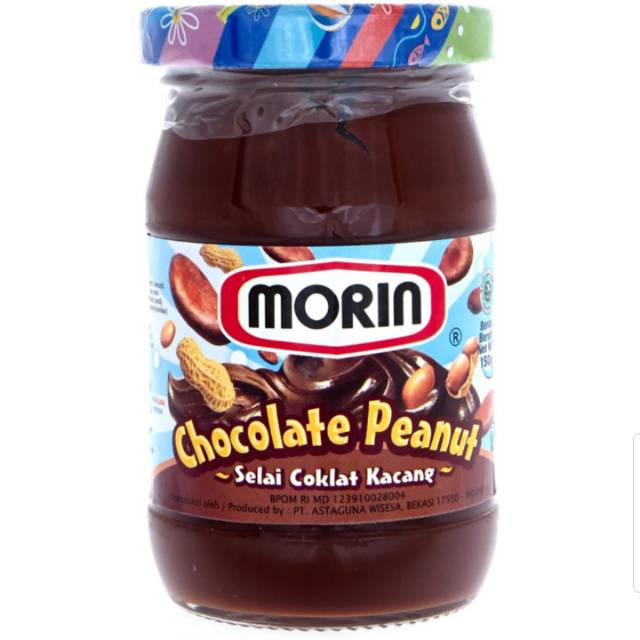 

MORIN Selai Coklat Kacang 150G