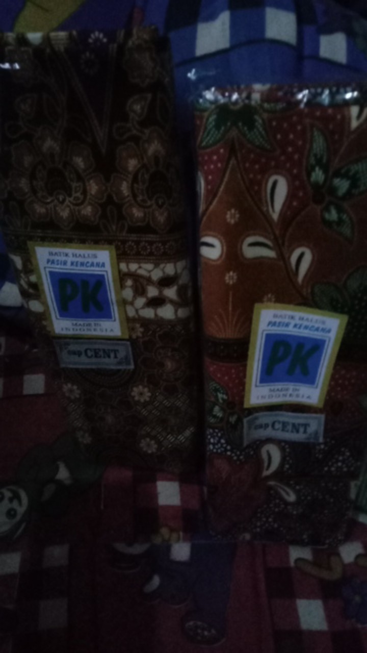 Sarung Murah Bagus  Batik Wanita Cap Cent Sudah Jahit Siap Pakai