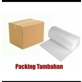 

bubble wrap atau kardus
