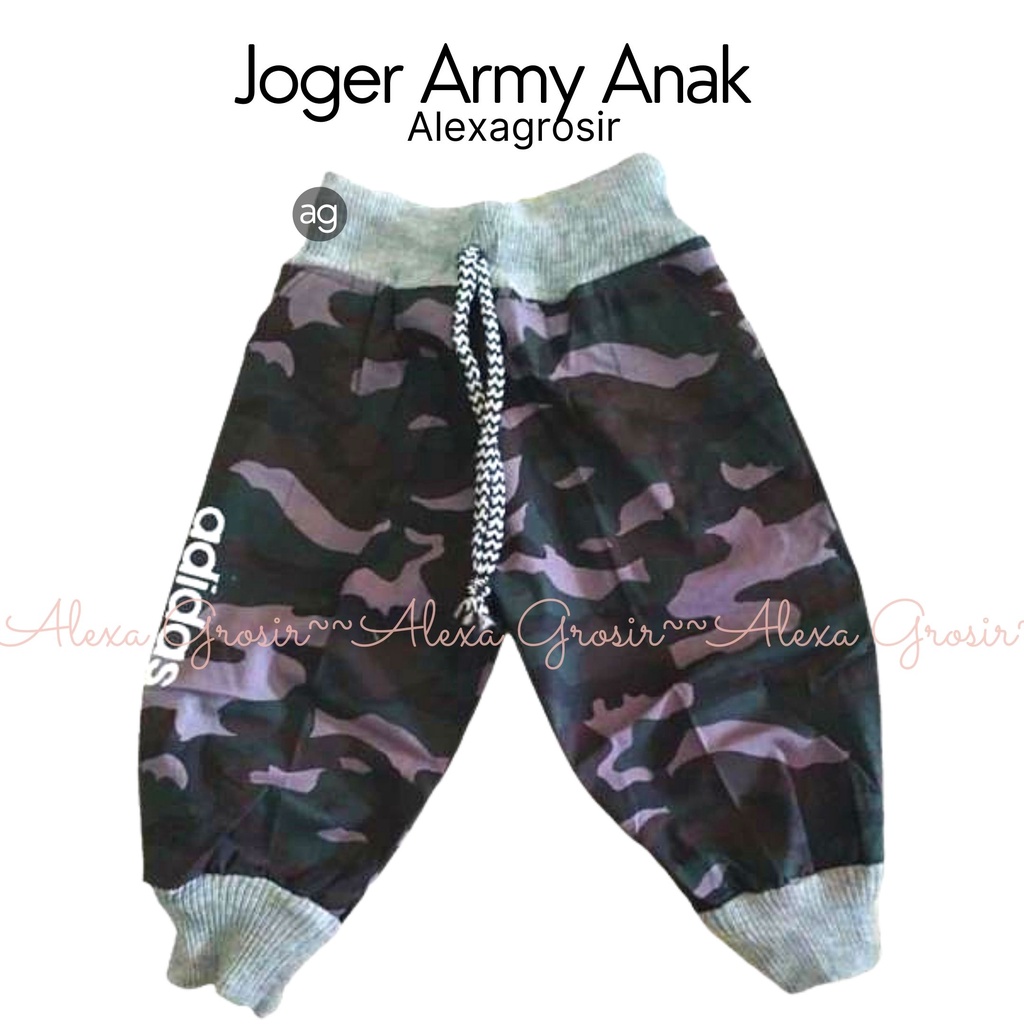 Grosir Celana Joger Army anak - ALEXA GROSIR