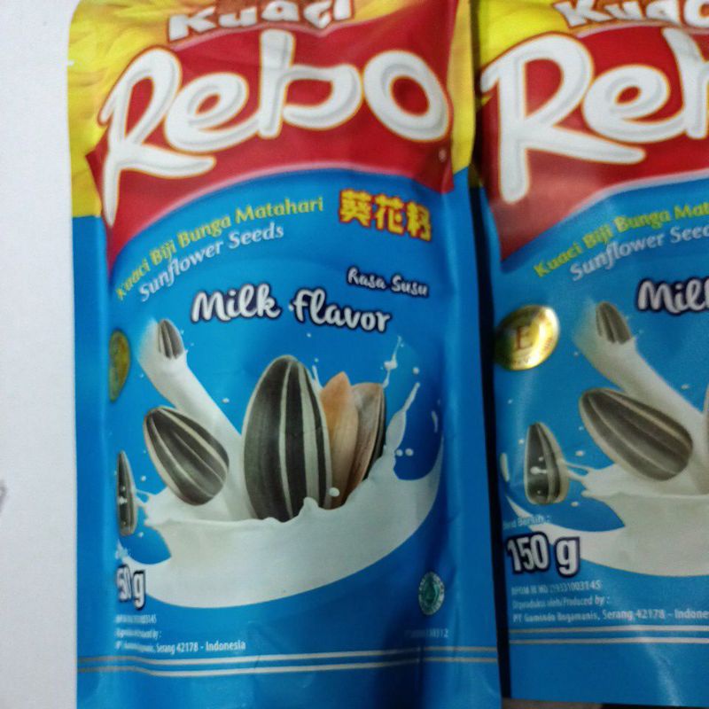 

Kwaci Rebo Milik flavor @140g