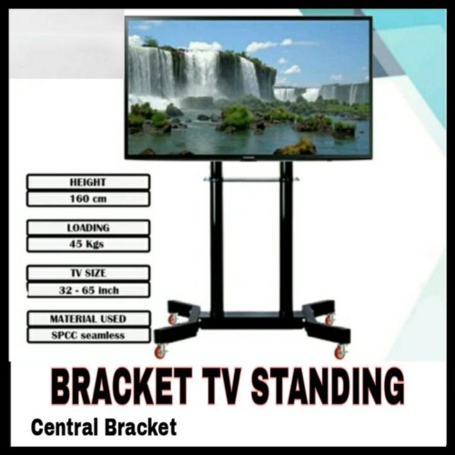 Promo BRACKET TV BRAKET TV BREKET TV STANDING 32 40 42 43 45 49 50 55 60 65 INCH BESI TEBAL DAN KOKO