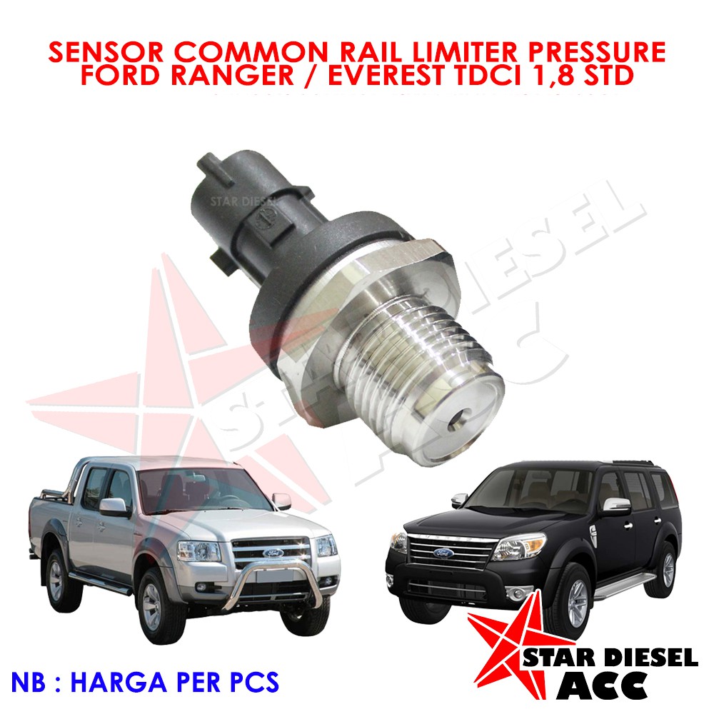 SENSOR COMMON RAIL FORD LIMITER PRESSURE COMMON RAIL FORD EVEREST FORD RANGER SENSOR COMMON RAIL STD