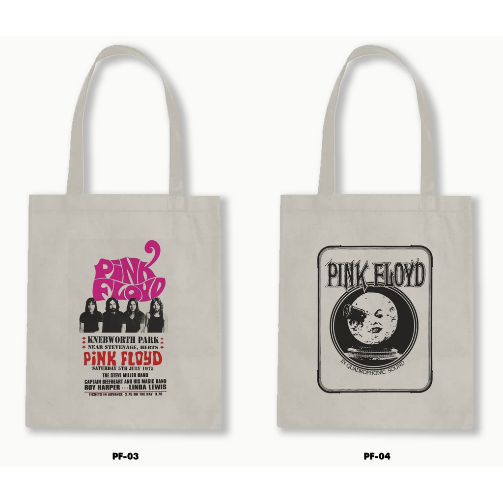 TOTE BAG BLACU - PINK FLOYD