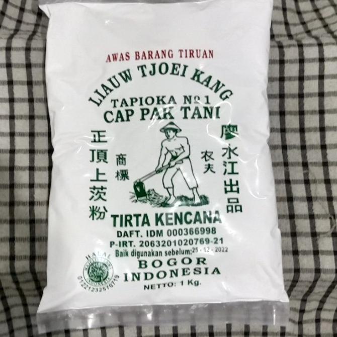

Sagu liauw tjoe kang /cap pak tani/tapioka 1kg