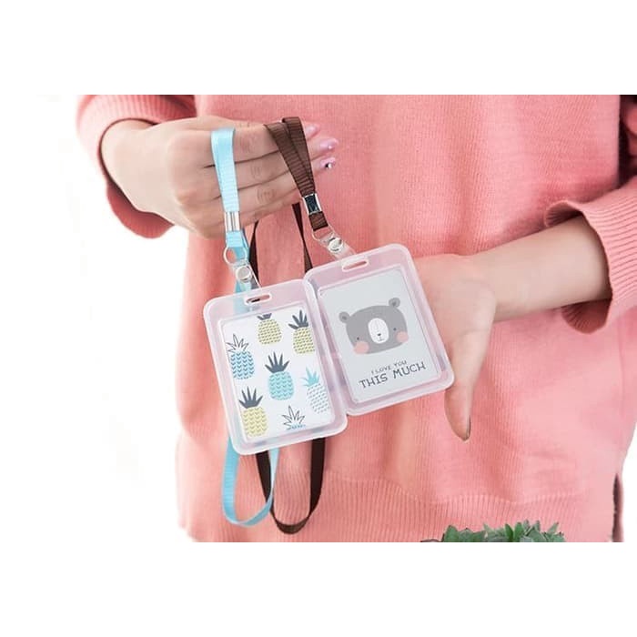 

Hot Sale Gantungan Kartu Akses Kartu Kerja Tali Kartu Nama Id Card Holder Trendi