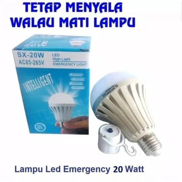 Lampu Bohlam Emergency LED 20 watt SHUANGXIONG
