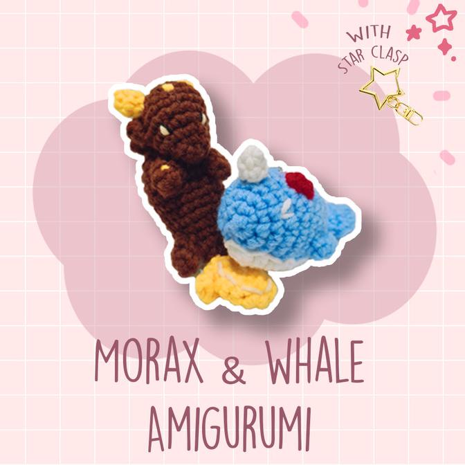 Amigurumi Morax Exuvia & Whale Childe