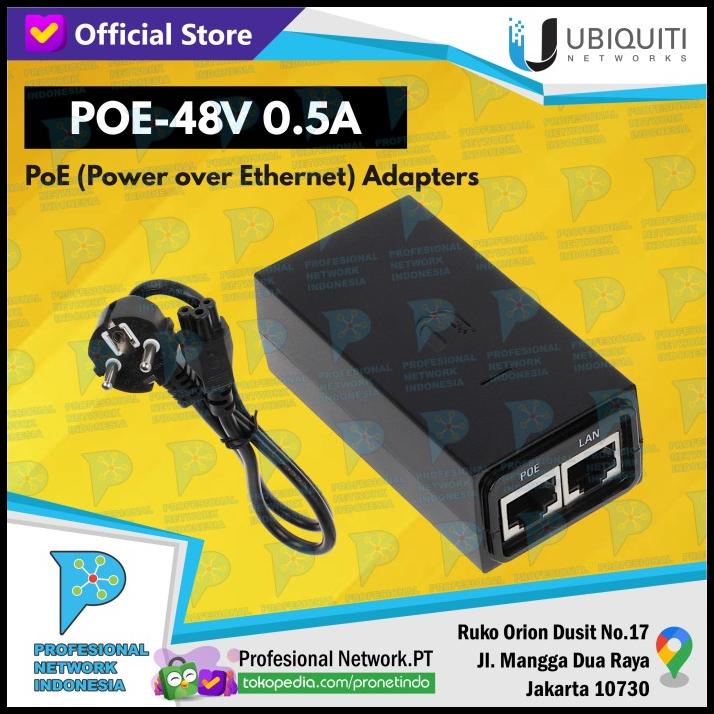 Ubiquiti Poe Adaptor 48V 0.5A