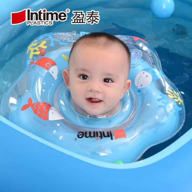 Pelampung Leher Bayi Baby Swim Neckring star bintang merek Intime YT-076