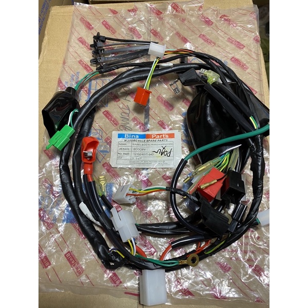 KABEL BODI KABEL BODY SCOOPY KARBU OLD KYT 2012 2013