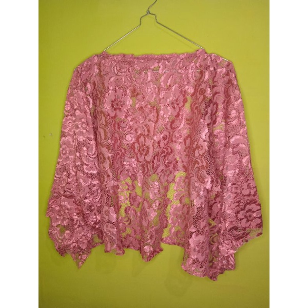 Outer Brokat pink