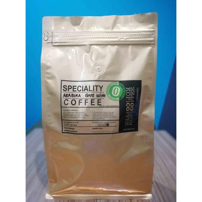 

Kopi Gayo Arabika Rasa Anggur harga per kilo Arabica wine Roasted