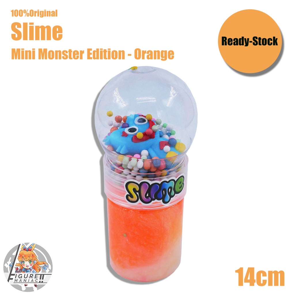 Mainan Anak - Slime Mini Monster Edition 14 cm Import Premium