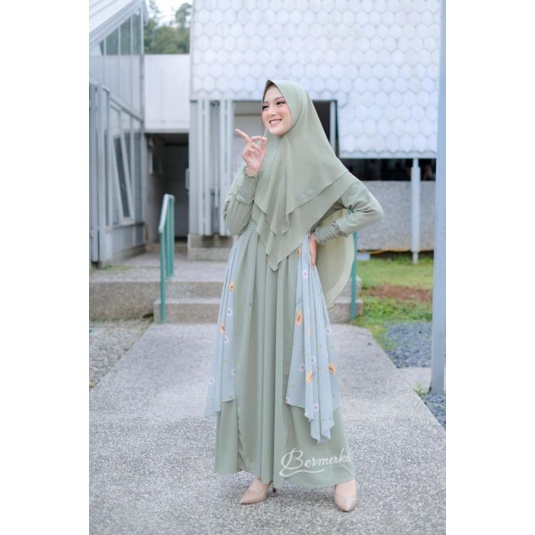 GAMIS SYARII CERUTI BABYDOLL ORI BERMERKS