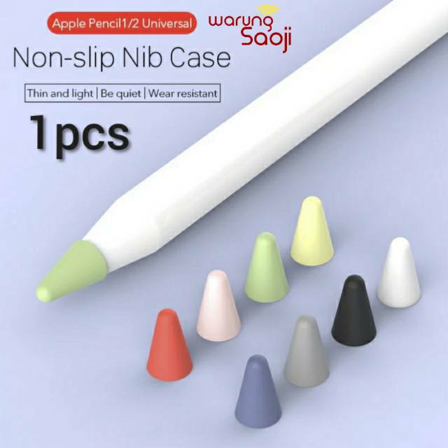 Apple Pencil Tip Nib silicone cover case 1 2 1st 2nd ipad
