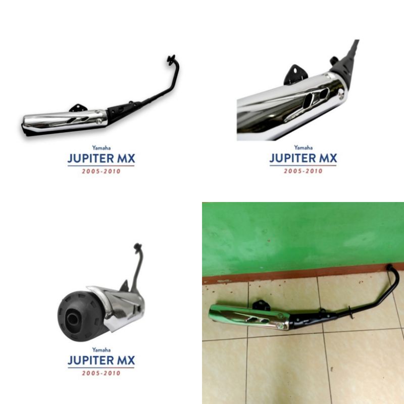 aKnalpot Standart Yamaha Jupiter MX old lama Kenalpot STD Muffler Exhaust