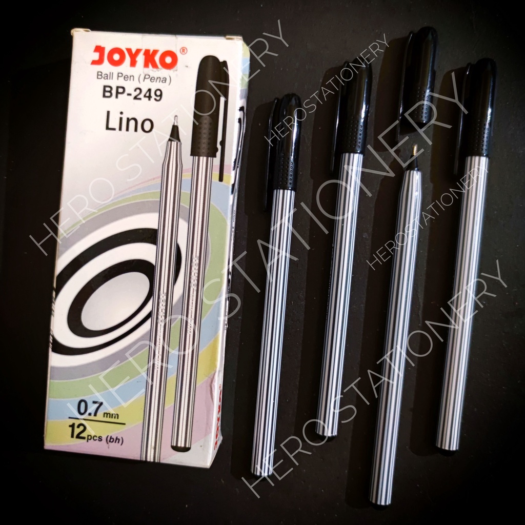 

Joyko pena ballpoint pen lino 0.7 mm BP-249 . 12 unit
