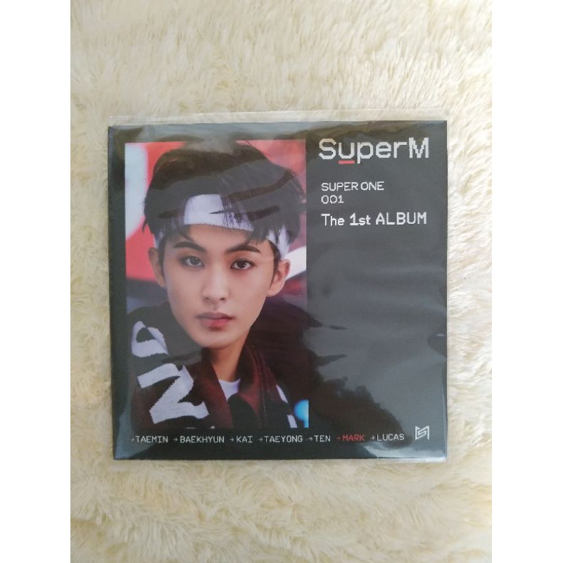 SUPERM MARK SIGNED LP POSTER