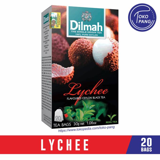 

[COD] Dilmah Lychee Tea [Kemasan Tag Tbag 20s] [COD]