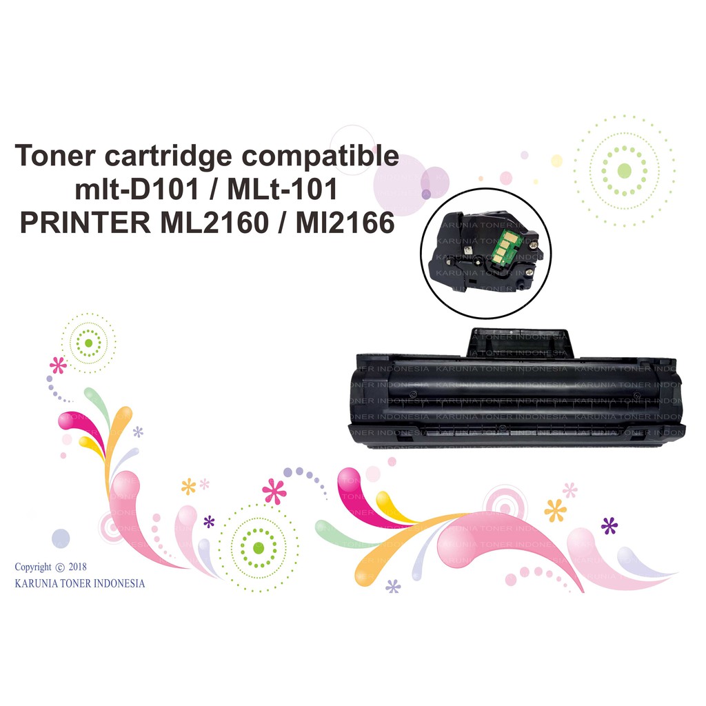 Toner cartridge compatible mlt-D101 / MLt-101 PRINTER ML2160 / ML2166