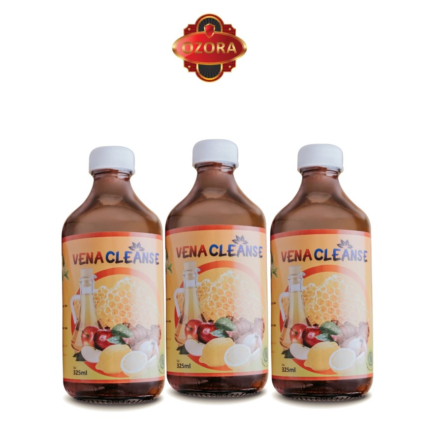 

Ozora Bundling 3 Vena Cleanse 100% bahan alami (Lemon, Madu, Jahe, Cuka Apel dan Bawang Putih)