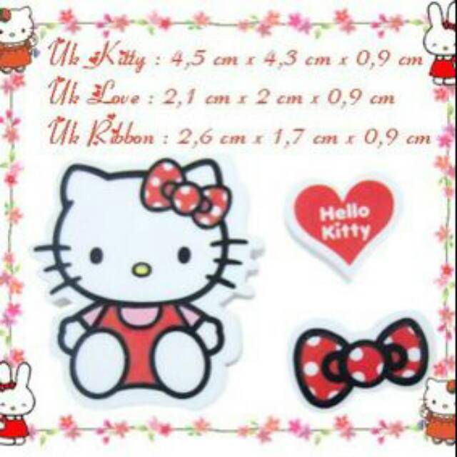 

Penghapus Hello Kitty Isi3 Red eraser