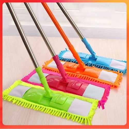 PENDOL Alat Sapu Kain Pel Lantai Kain Pembersih Sapu Cendol Microfiber Murah Plus Refill Mr DIY Perl